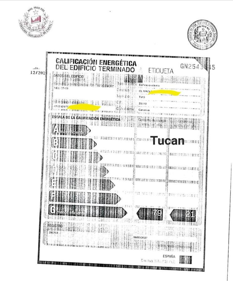 Vivienda Vacacional El Tucan Тиас Экстерьер фото